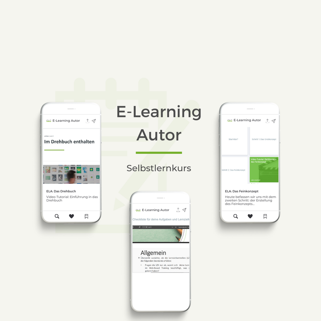 E-Learning Autor:in